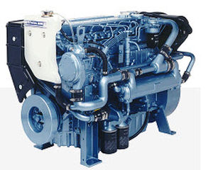 moteur diesel rapide auxiliaire pour navires (injection directe, turbo) 6TWGM (145.9 KVA @ 1500 RPM -> 169.8 KVA @ 1800 RPM) Perkins Sabre