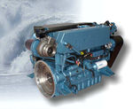 Moteur de bateau : in-bord diesel 100 - 200 cv (injection directe, turbo) M190C (190 HP @ 2100 RPM) Perkins Sabre