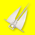 ancre pour bateau / plate - THP