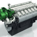 moteur pour navire / de propulsion / semi-rapide / diesel - V(DZ) SERIES (4000 KW @ 720 -> 1000 RPM)