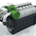 moteur pour navire / de propulsion / semi-rapide / diesel - DL36 (3120 KW @ 600 RPM -> 5200 KW @ 750 RPM)