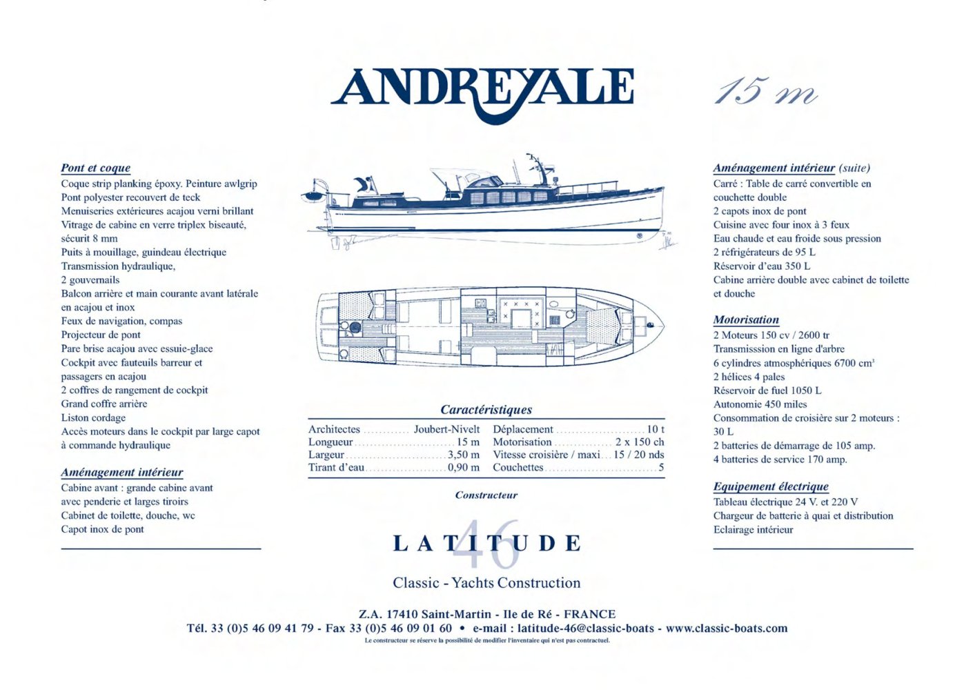 ANDREYALE 15 - Latitude 46