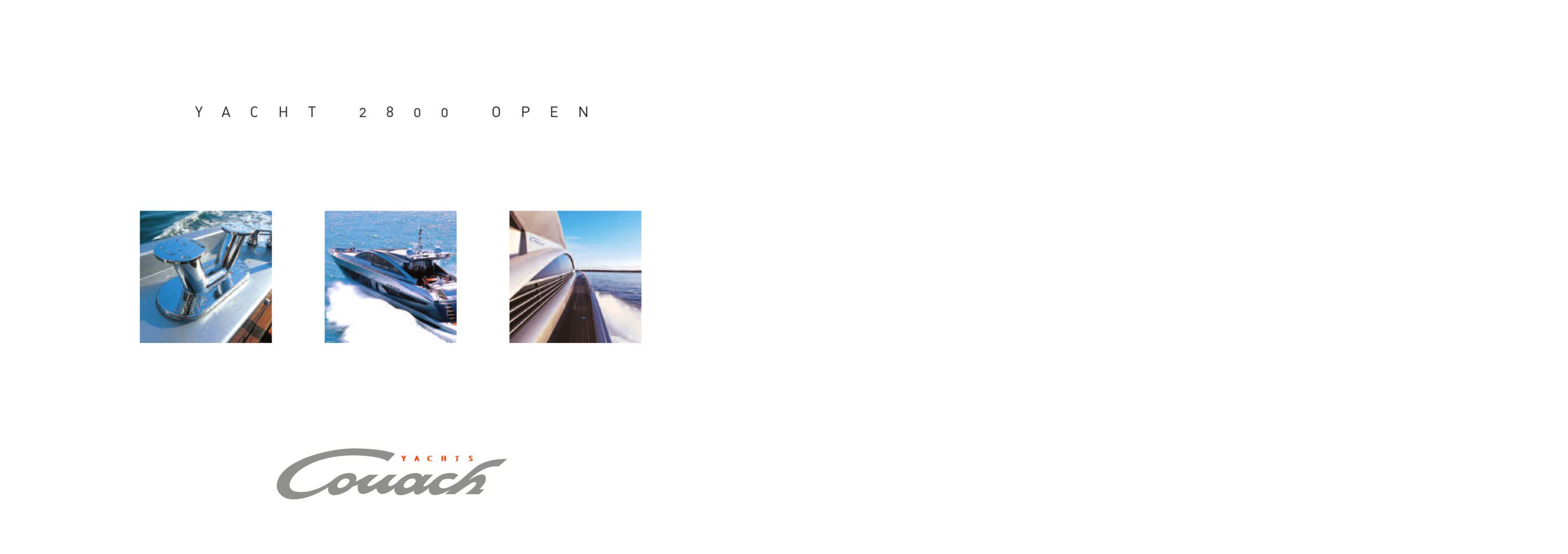 2800 OPEN - Yachts Couach