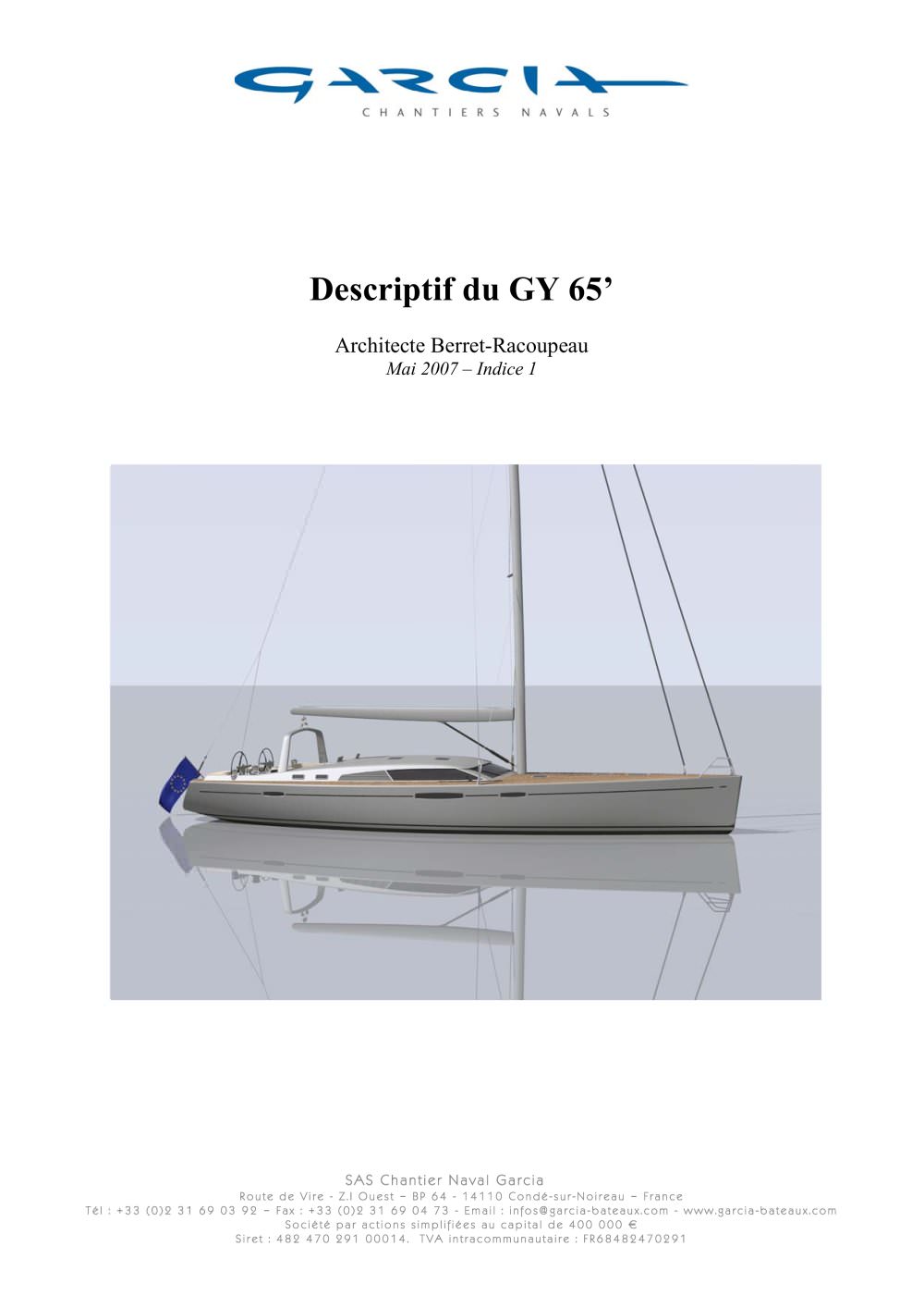 GY 65 - Garcia Yachting