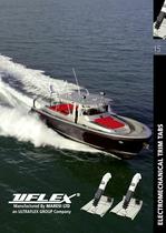 Electromechanical trim tabs