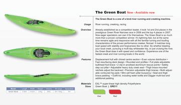 GREEN BOAT