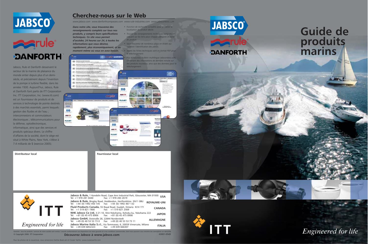 Guide de produits marins - Jabsco