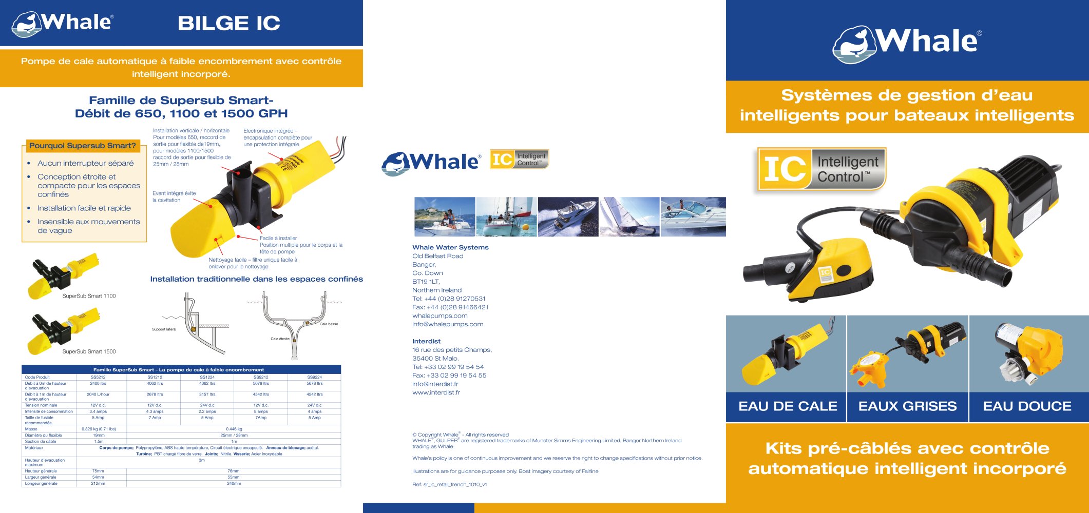 IC Retail Range - Whale Pumps