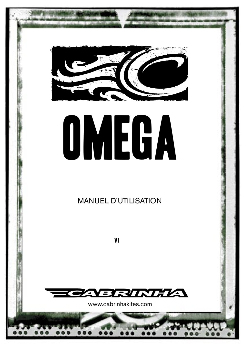 OMEGA manuel d'utilisation - Cabrinha Kites