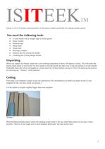 Isiteek installation instructions