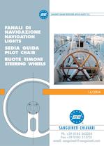 STEERING WHEELS, PILOT CHAIR, NAVIGATION LIGHTS