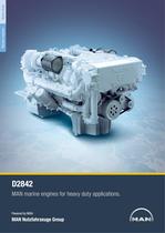 Marine engine D2842 - heavy duty