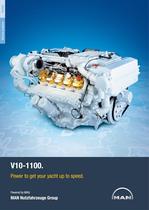 Yacht V10-1100 LD engine