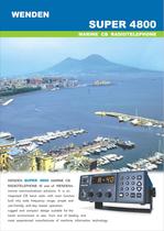 MARINE CB RADIOTELEPHONE SUPER 4800