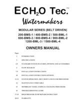 MODULAR SERIES (BELT DRIVEN)