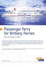 Passenger ferry for Brittany Ferries