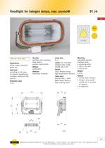 deck floodlight for ships > 499 W 