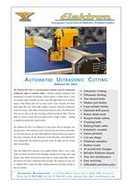 Elektron B2 Ultra ultrasonic automated cutter