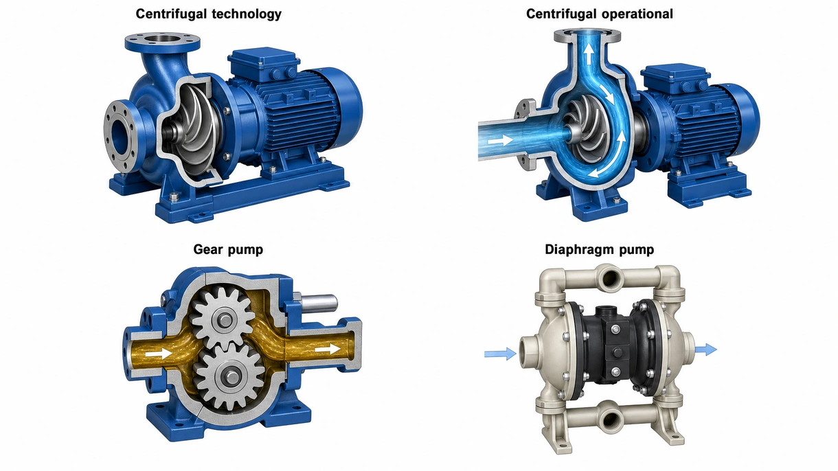 Gros plan technique d'une turbine centrifuge en acier inoxydable montrant l'usinage de précision et le revêtement résistant à la corrosion pour les applications marines.