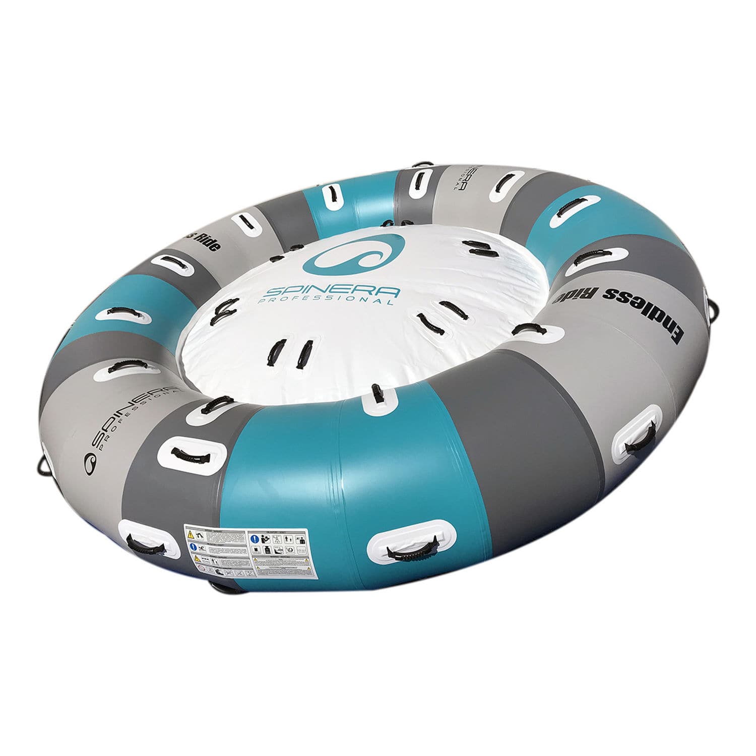 Bouée tractée max. 6 personnes Endless Ride 46 teal/grey Spinera