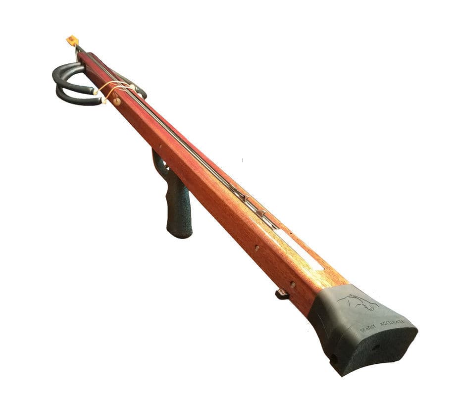 Arbalète de chasse sousmarine en bois SHORTIE MID Koah Spearfishing Co. Arbalète de chasse sousmarine en bois SHORTIE MID Koah Spearfishing Co.