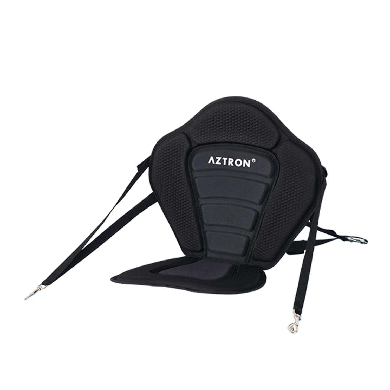 Siège Kayak Portable Rembourré – Siège Confort Haut Pour Kayak Gonflable, Paddle, Canot, Pêche, Dossier Soutien & Poche Filet