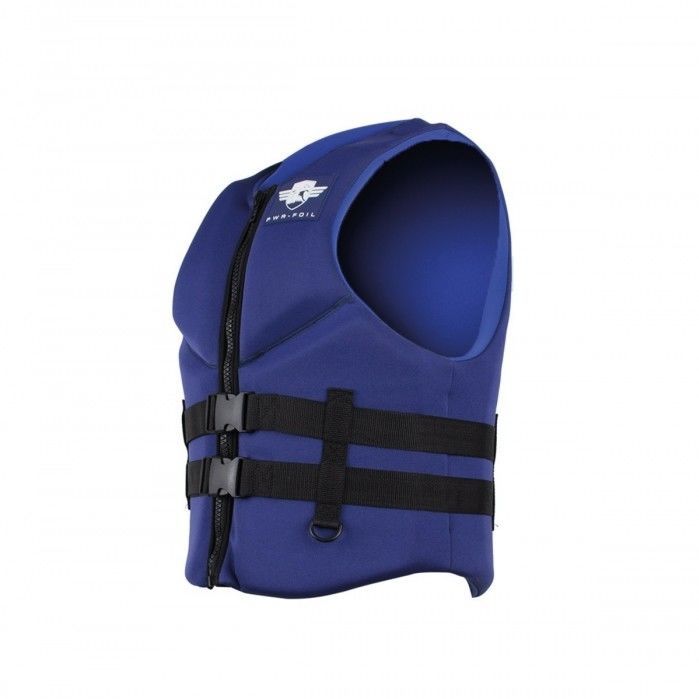 Gilet d'aide ?� la flottabilit?� pour sports nautiques - Pwrfoil - pour homme / en n?�opr?�ne / bleu