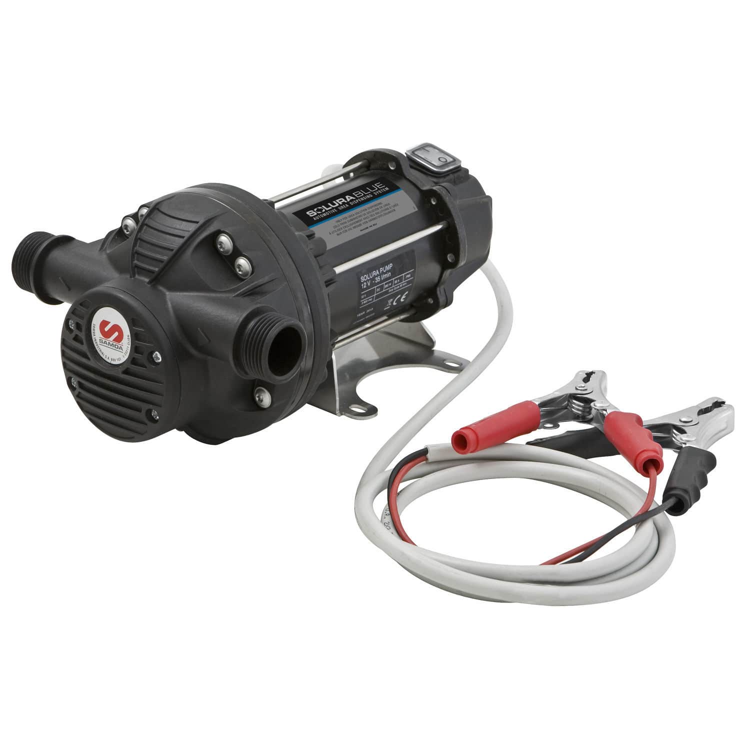 Pompe à Carburant Électrique 2.4GPM - Arrêt Automatique - 3 Adaptateurs - Pour Essence/Eau/Huile