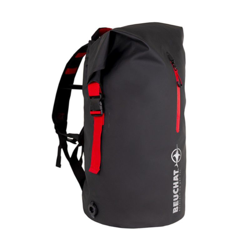 Sac De Plongée 100 L – Mesh PVC + Oxford, Poignée Et Bandoulière – Pour Combinaison, Masque, Palmes – Noir
