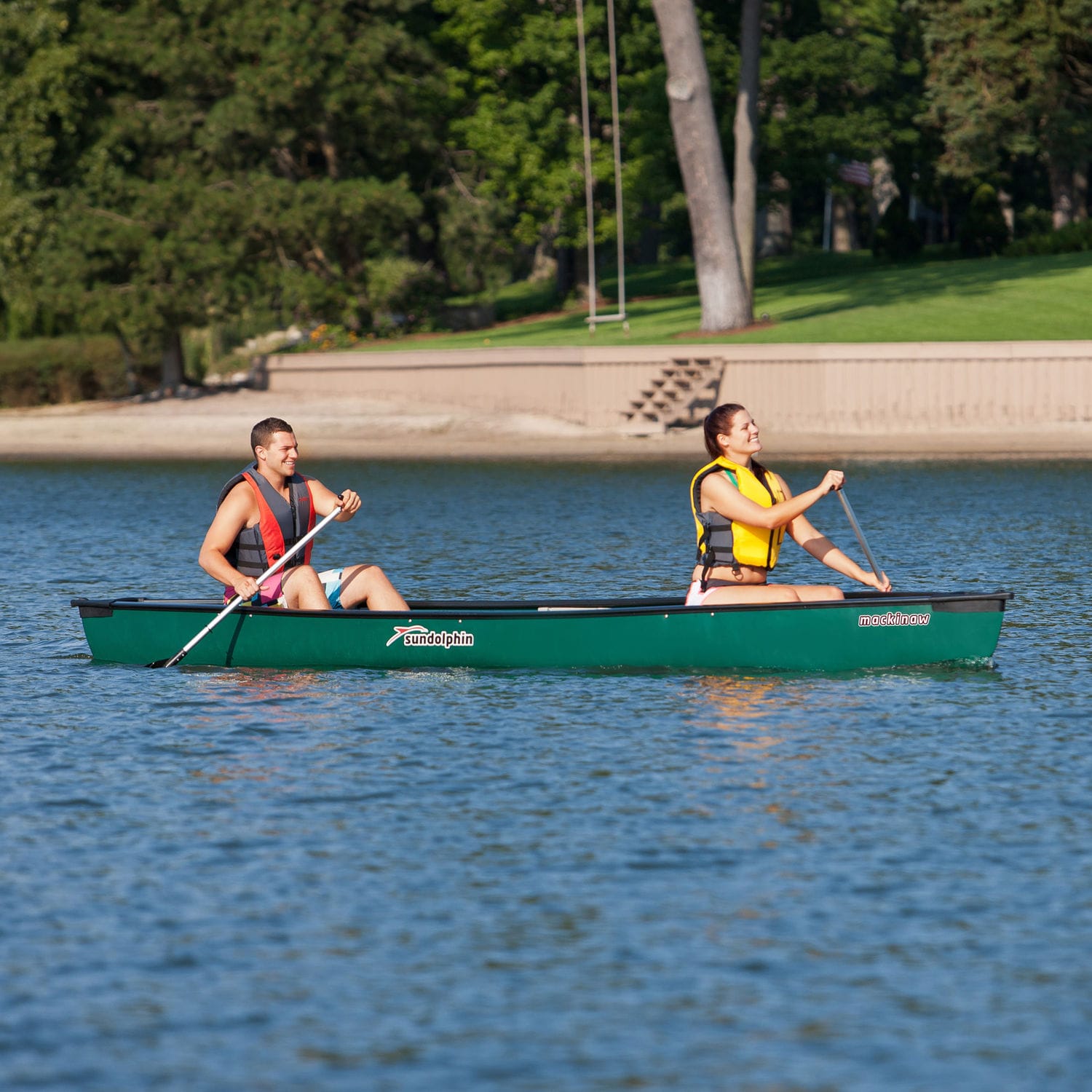 Canoë de loisir MACKINAW KL Outdoor 3 places / en polyéthylène