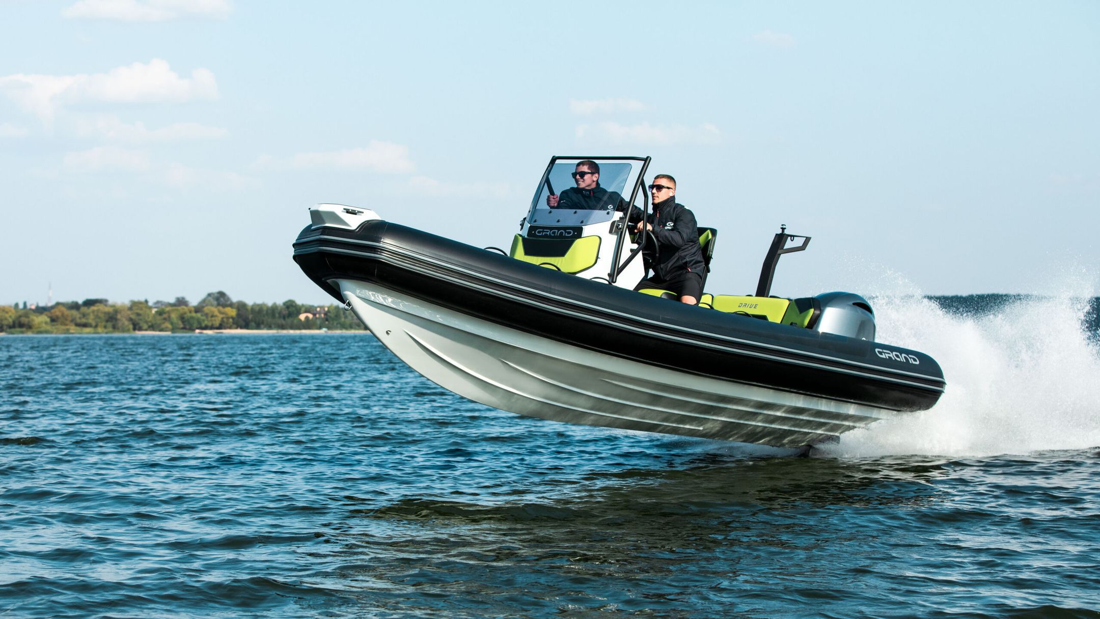 Console De Bateau Pneumatique GRP - Future Wave, Coque Fixe Pour RIB, Neuf