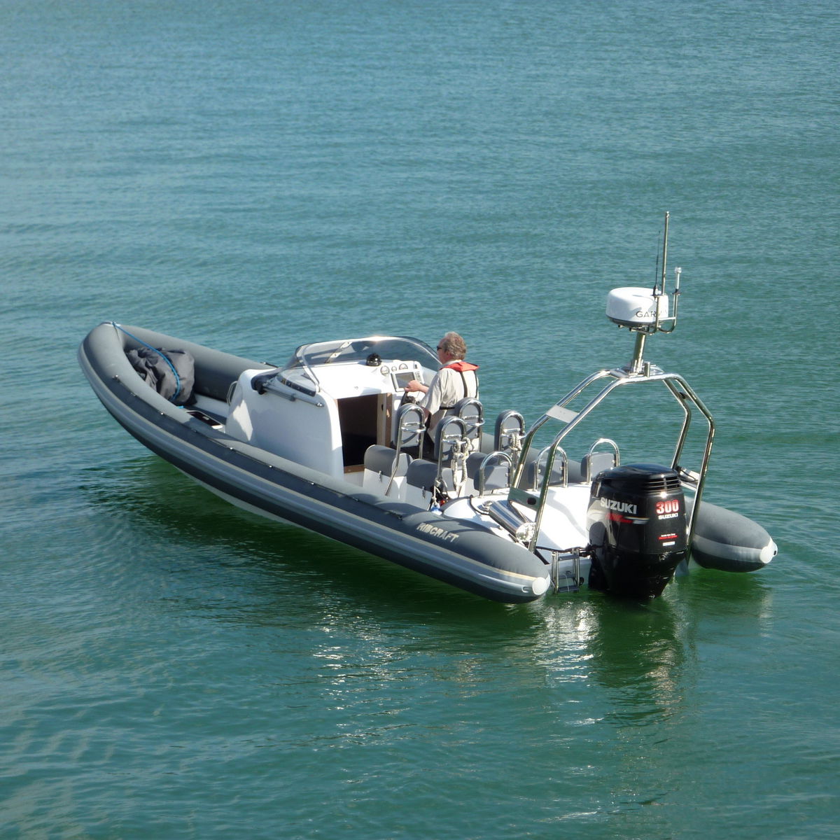 Console De Bateau Pneumatique GRP RIB Future Wave - Neuf - Pour Coque Fixe