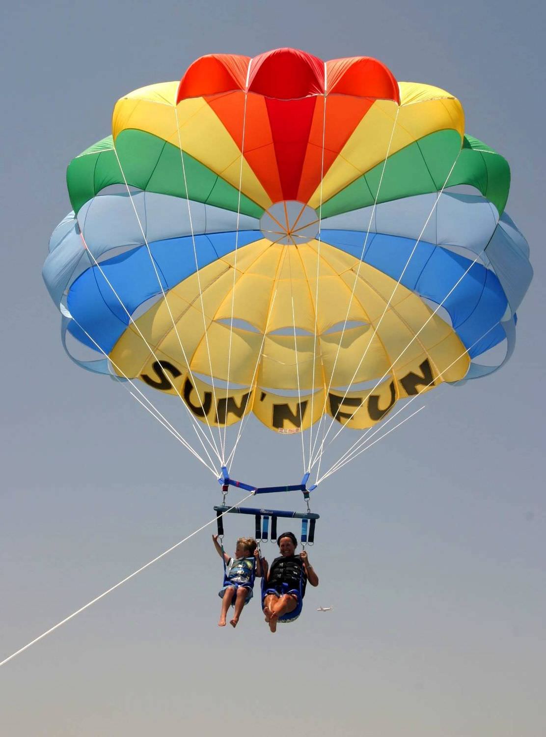 Parachute ascensionnel pour vent fort Super Sirocco 34 Waterbird