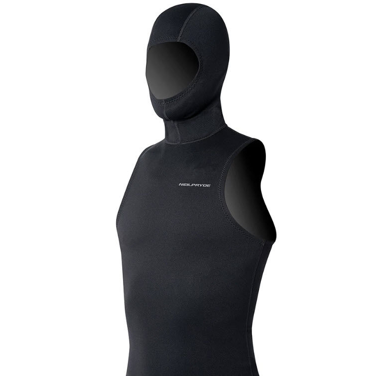 Protection Thermique Eau Sport Top Combinaison Plongée Femme Sans Manches - Néoprène 3mm Sports Aquatiques Veste Néoprène 3mm