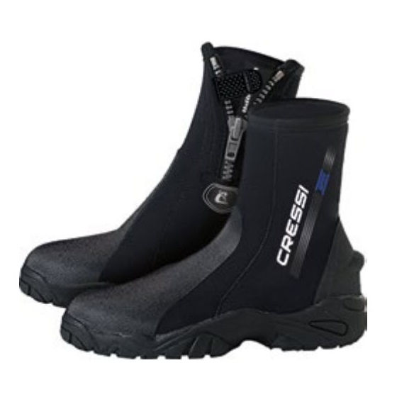 Bottillons De Plongée Cressi Ultraspan 5mm - Confortables Et Antidérapants Pour Palmes Réglables