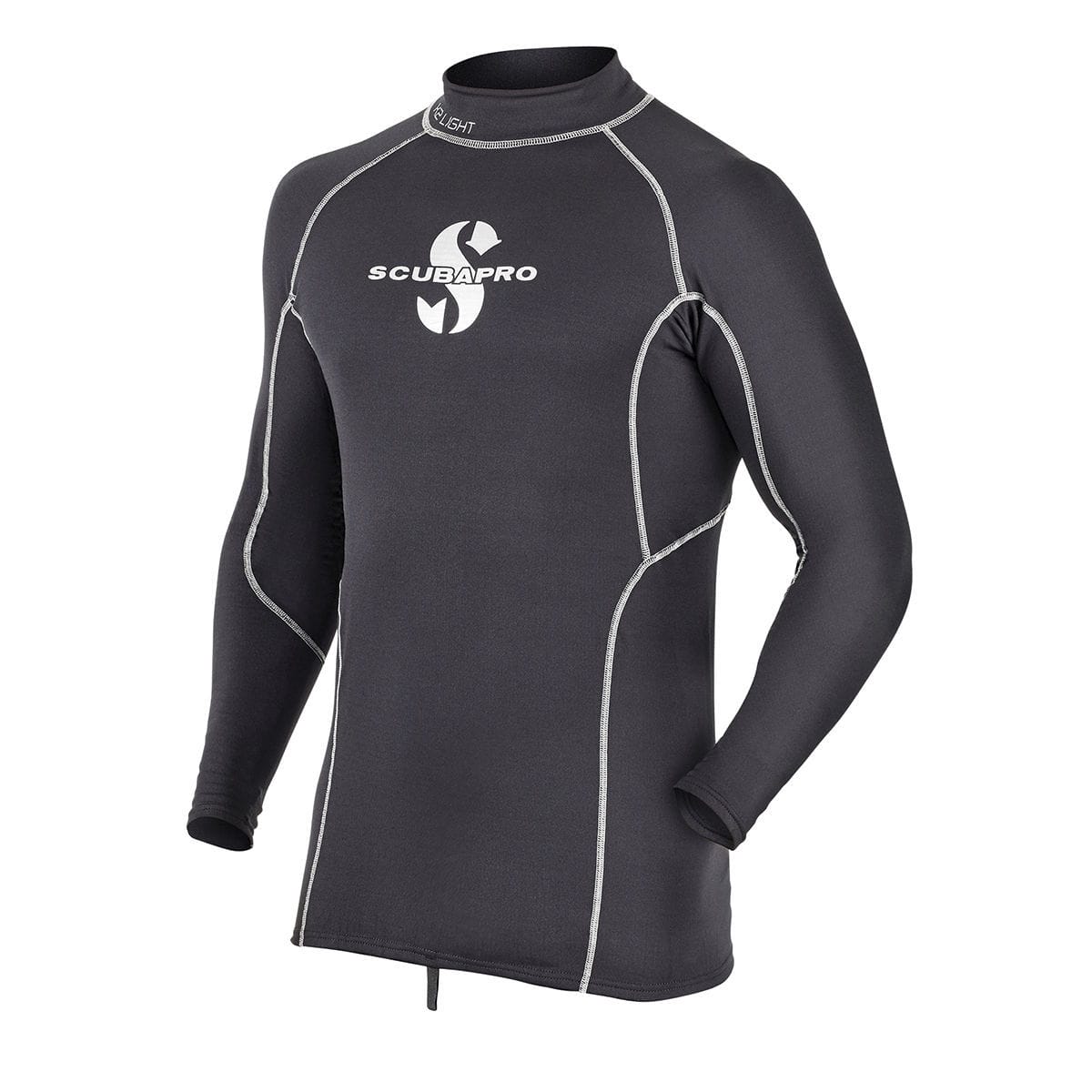 SCUBAPRO Haut de plongée thermique hybride à manches longues pour homme Noir Taille L