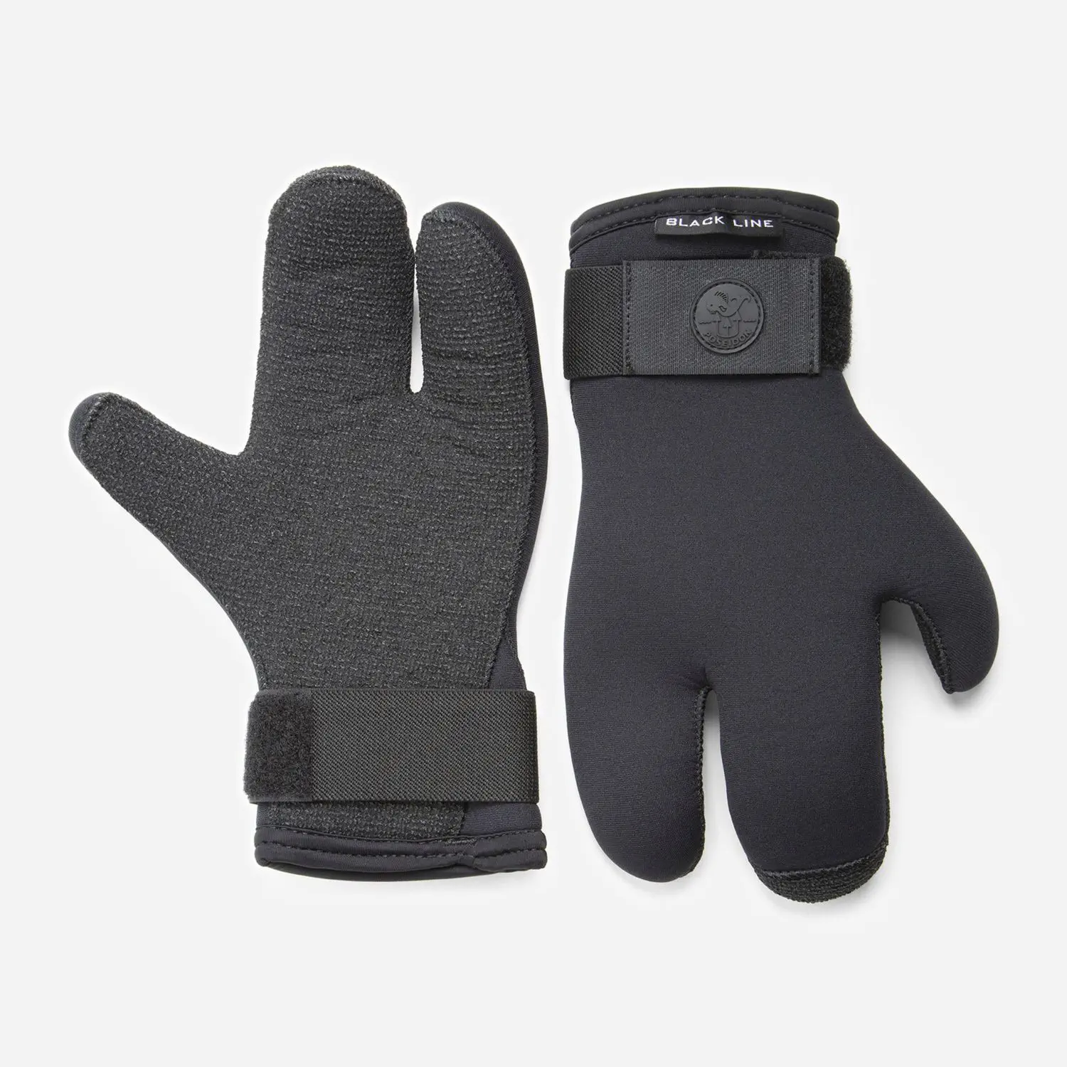 VGEBY Gants De Plongée Néoprène 2mm 5 Doigts - Gants Sports Nautiques Plongée Surf XL Noir