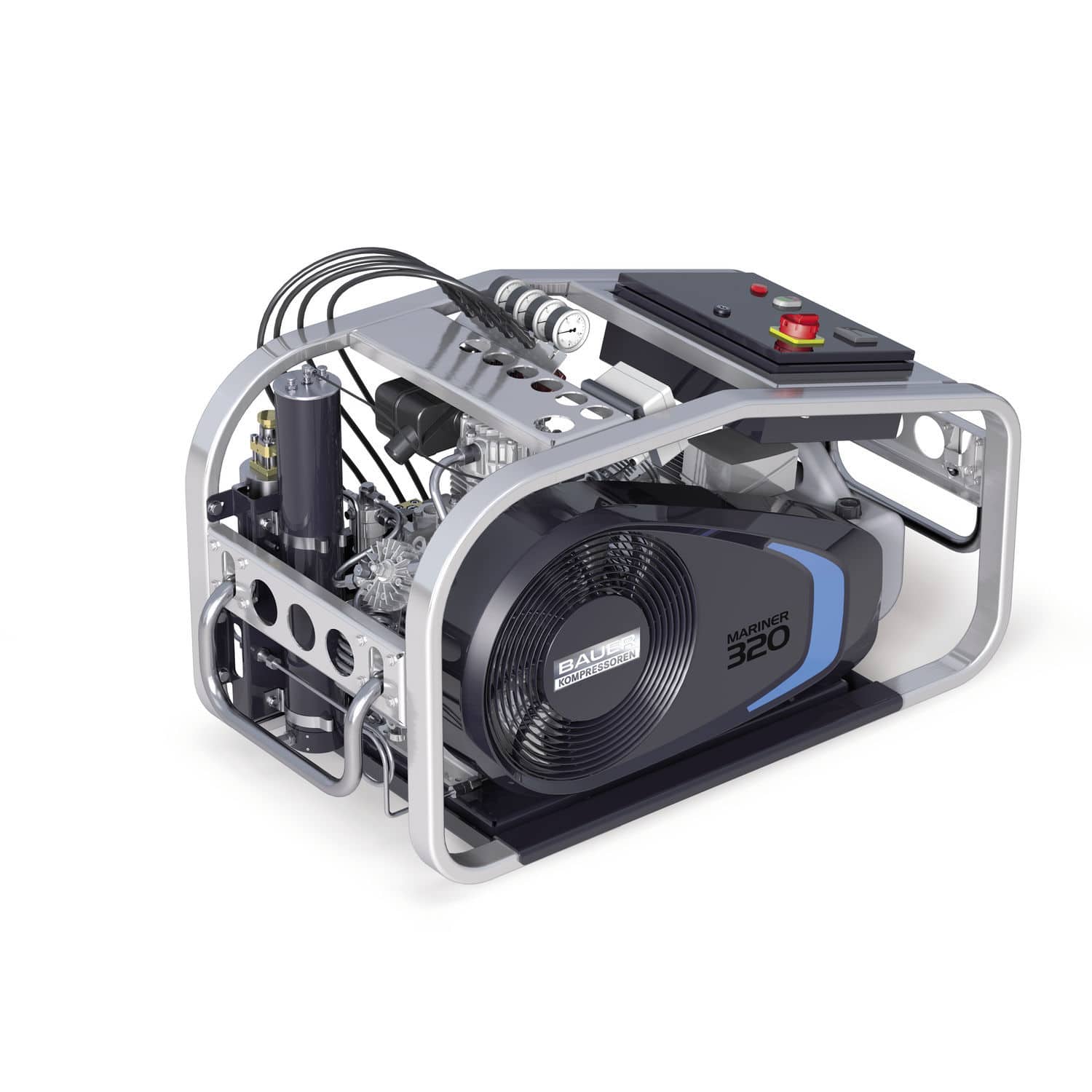 Compresseur de plongée MARINER 320 BAUER KOMPRESSOREN GmbH mobile