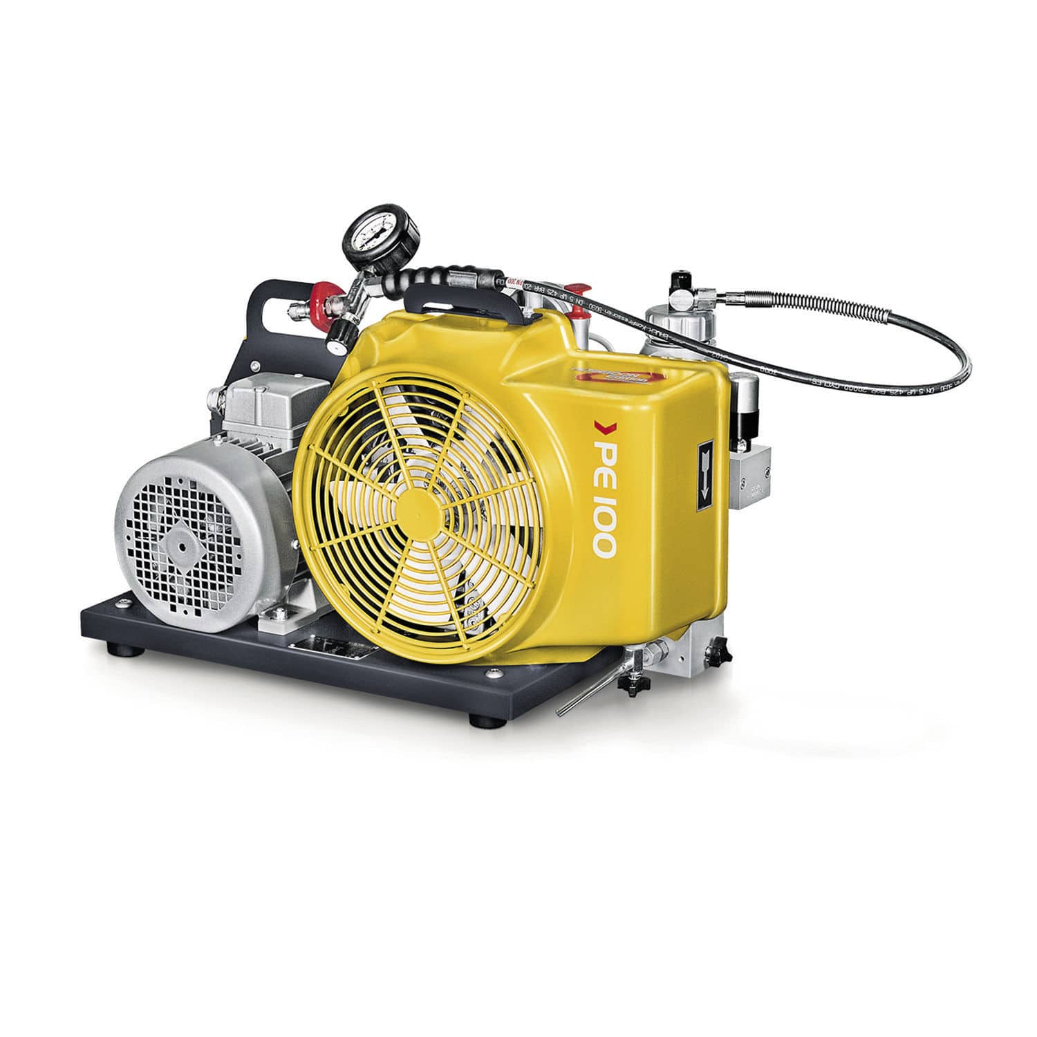 Compresseur de plongée - MARINER 250 - BAUER KOMPRESSOREN GmbH - tri-étagé / mobile / lubrifié à