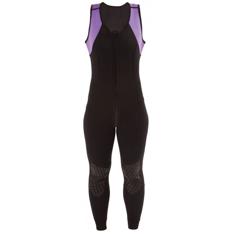 Veste Néoprène 3mm Sans Manches Femme - Fermeture éclair Avant - Pour Plongée, Surf, Kayak - Taille M Noir