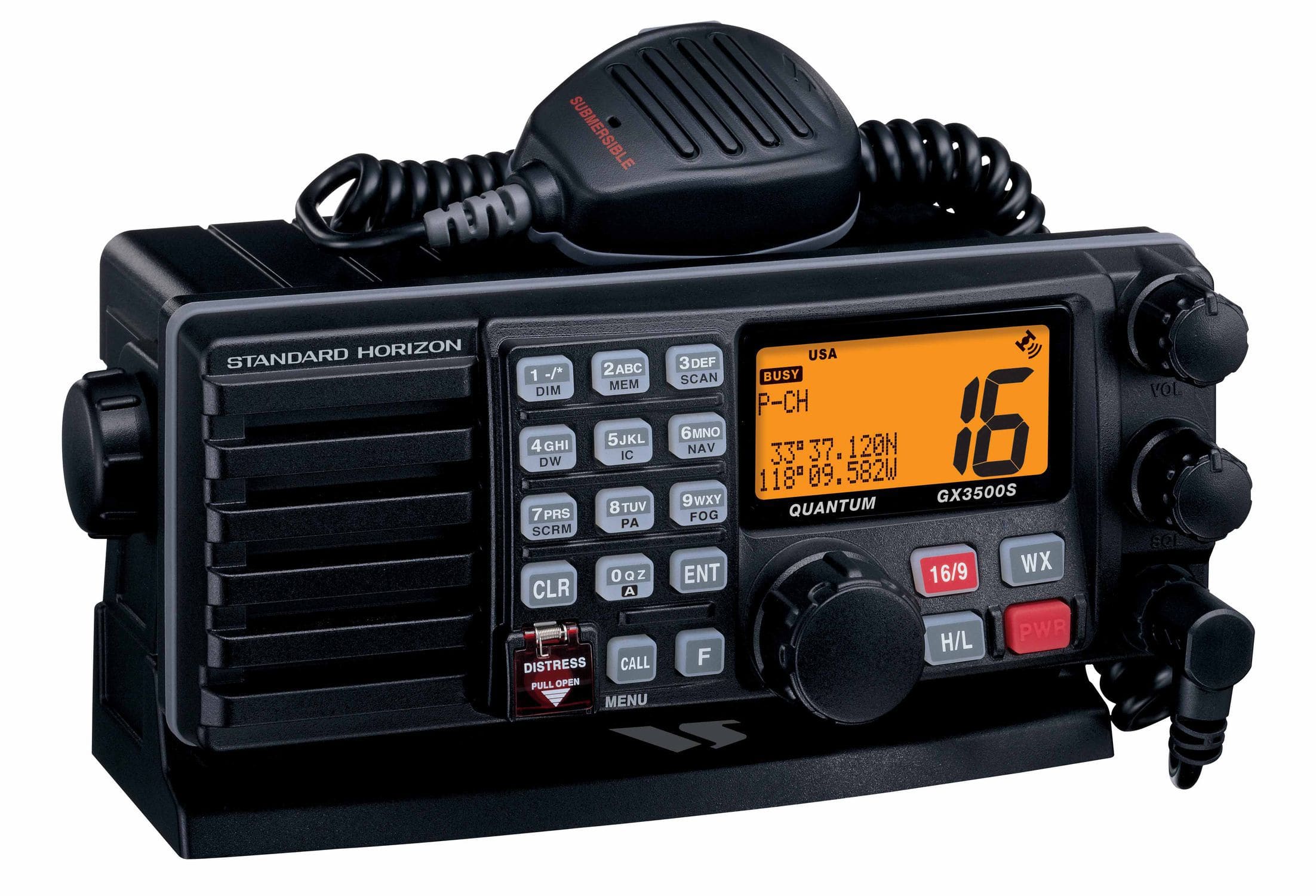 Radio marine GX3500S Standard horizon fixe / VHF / étanche