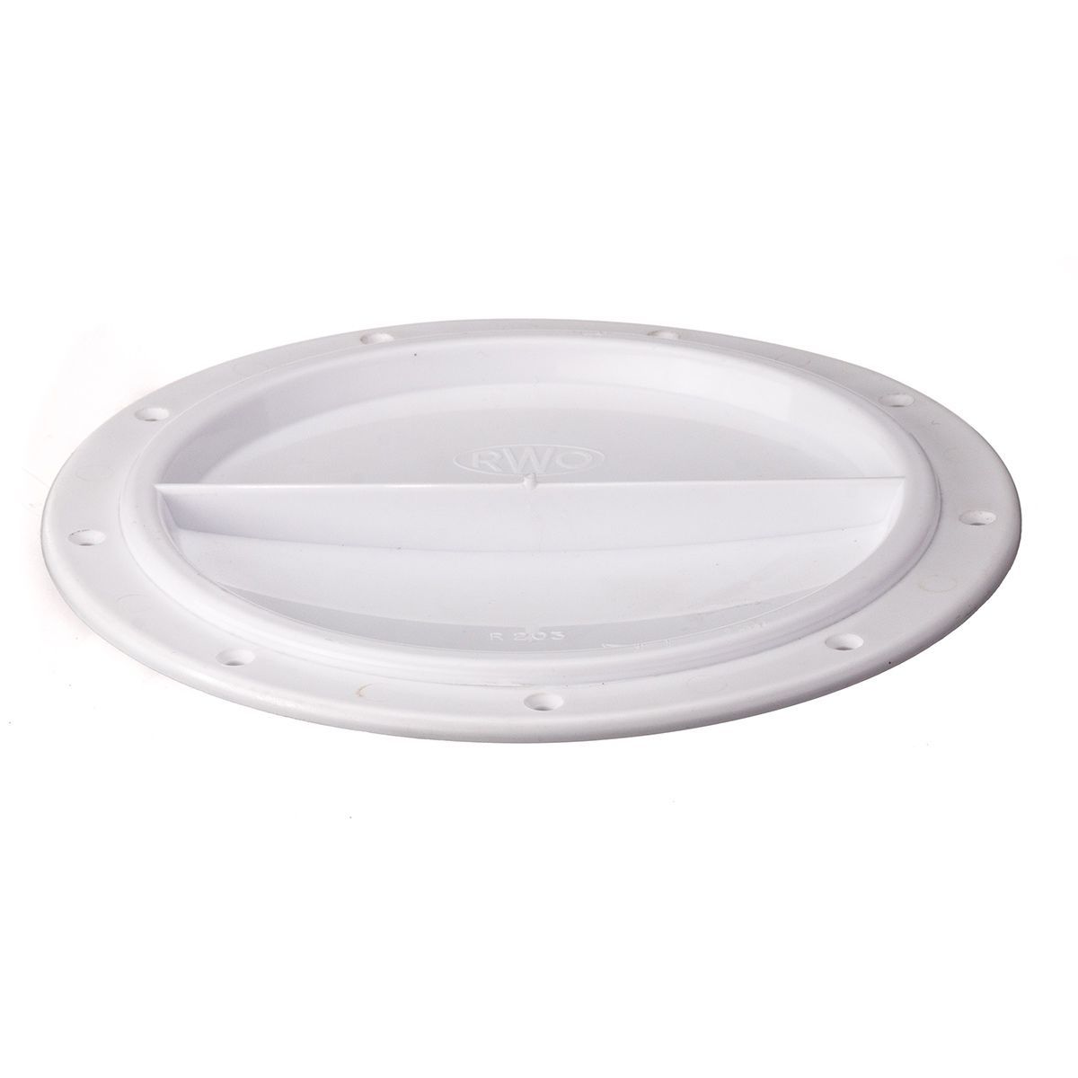Couvercle De Trappe D'inspection Rond Pour Bateau - Diamètre 10,2/15,2/20,3 Cm, En ABS Blanc, étanche Et à Visser