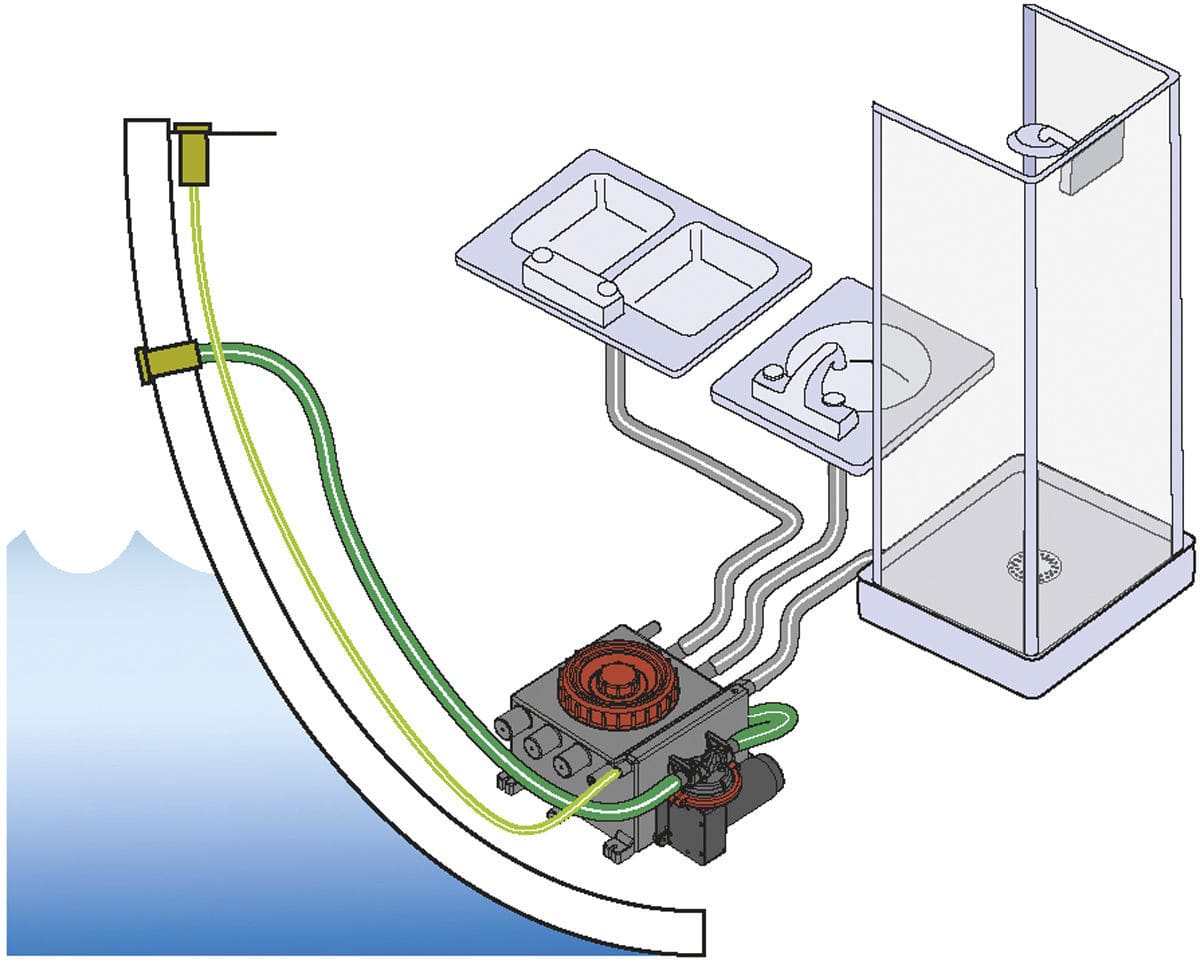 Réservoir d'eaux usées / pour bateau GREY SPX FLOW Johnson Pump® Réservoir d'eaux usées / pour bateau GREY SPX FLOW Johnson Pump®