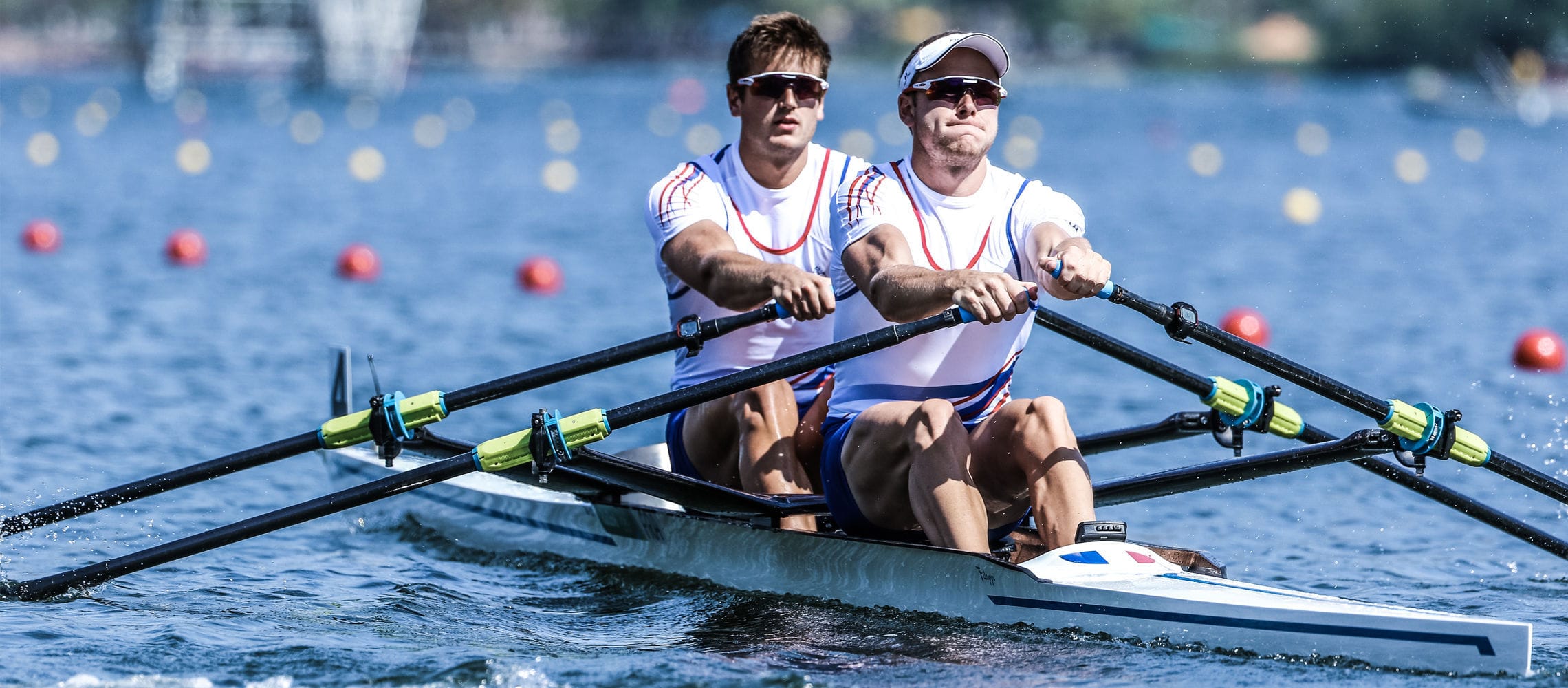 Bateau d'aviron de course - F24 - Filippi - deux de couple