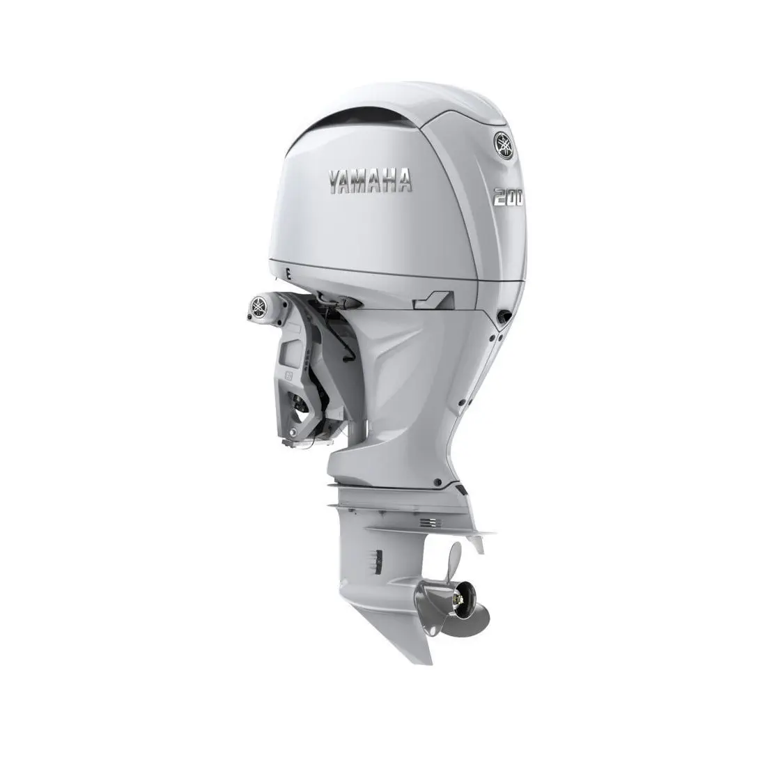 Housse Moteur Hors-Bord Yamaha F150D-F200F – Sur Mesure, Tissu Atlas Marine 340g/m²