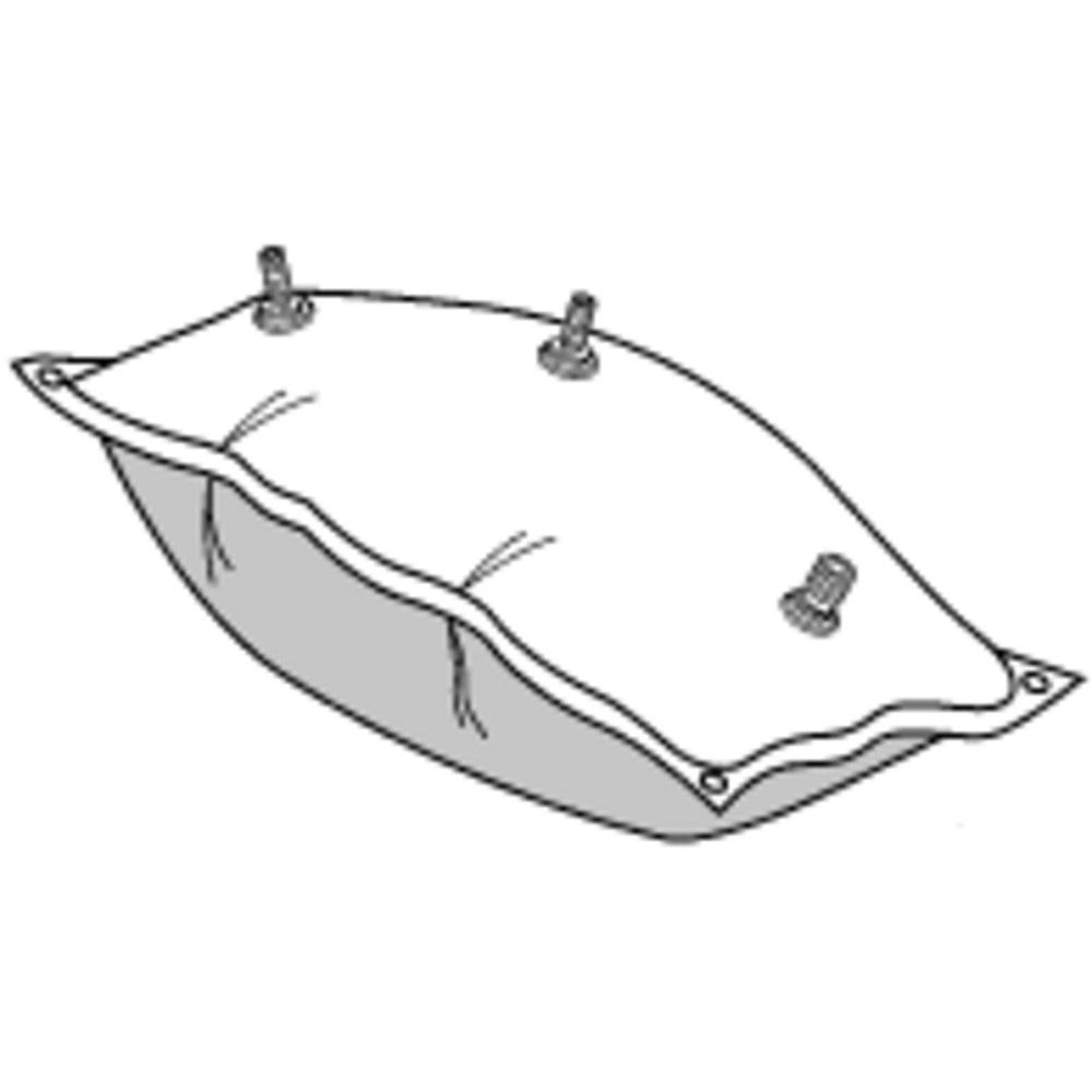 Réservoir de carburant portable 1852-Marine, 24 litres, avec jauge de réservoir tuyau à essence poire d'amorçage, 325 x 260 x 460 mm, polyéthylène, rouge, pour Yamaha
