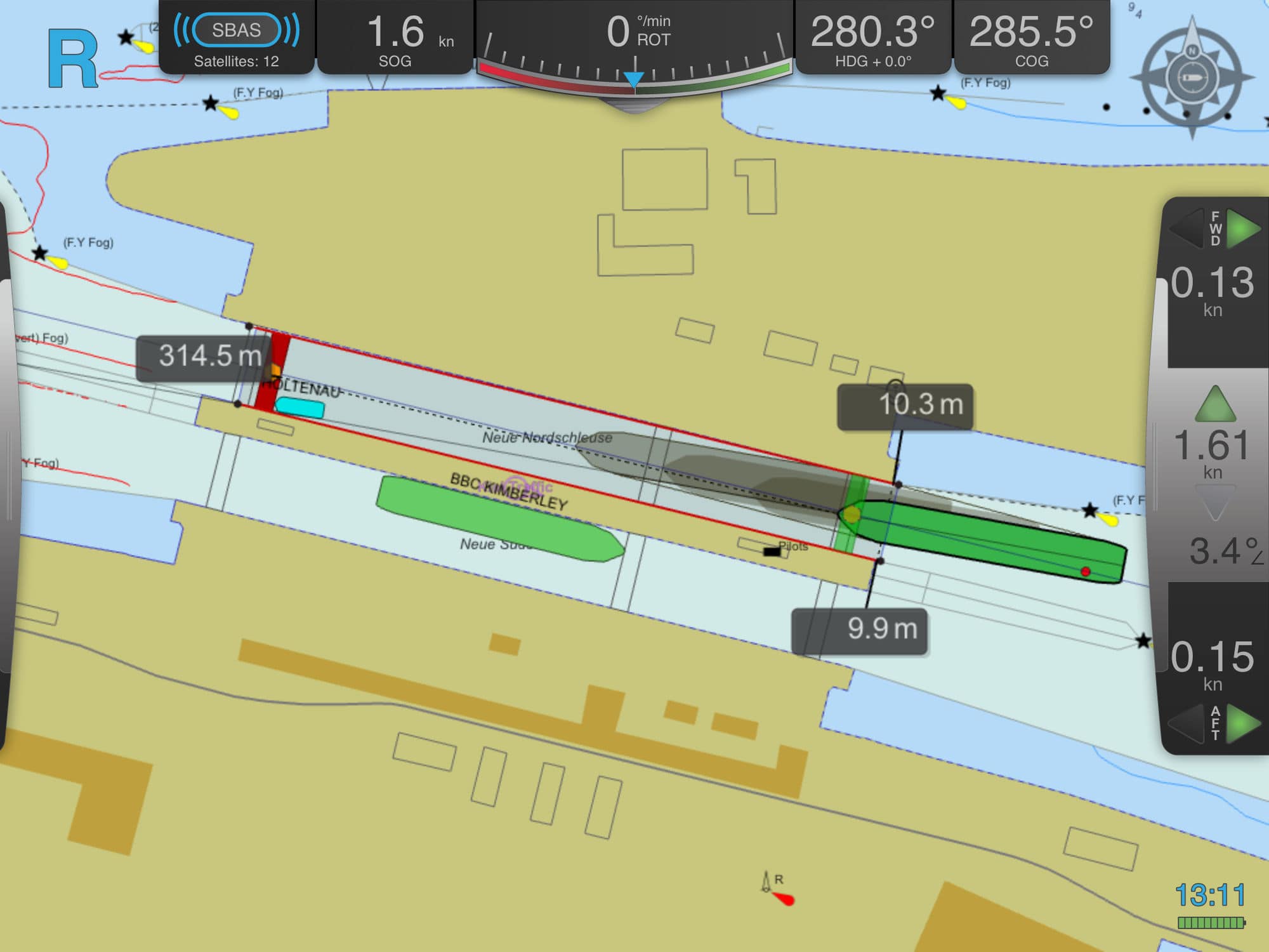 Logiciel de navigation SafePilot Marine and