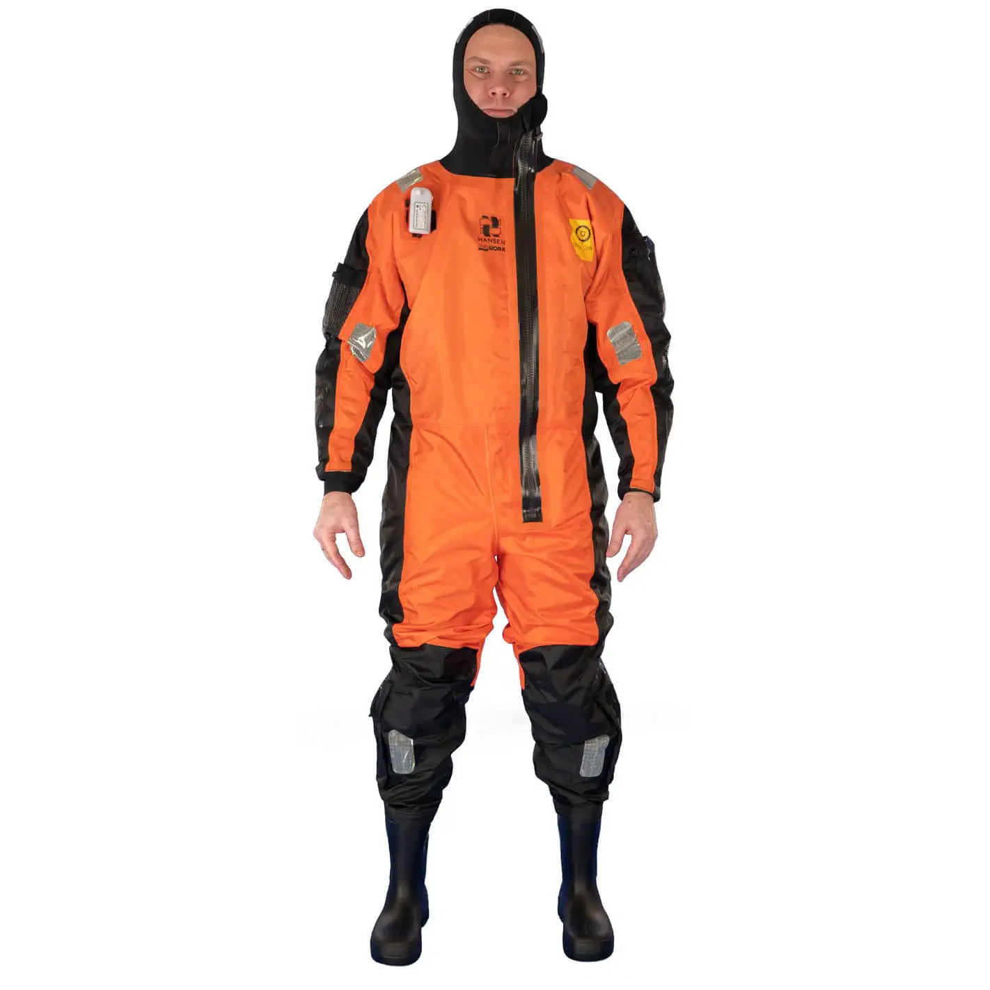 Combinaison De Protection En Toile Et Cuir Pour Sablage Et Peinture - Construction Robuste