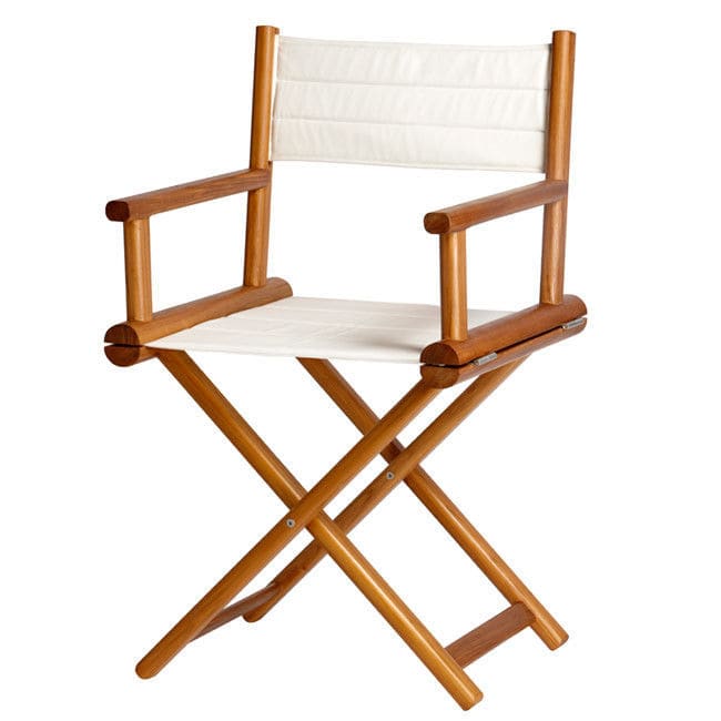 Chaise De Bateau Pliante Vintage Garelick – Siège Nautique Blanc Avec Pivots