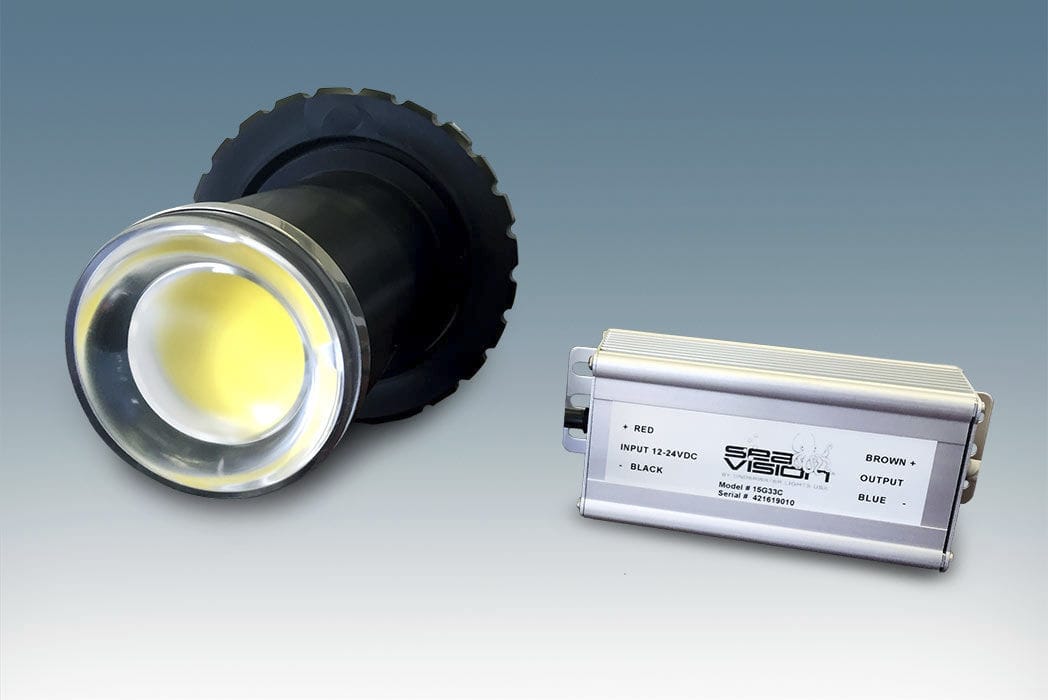 Éclairage sousmarin pour bateau SV19 retrofit kit Underwater